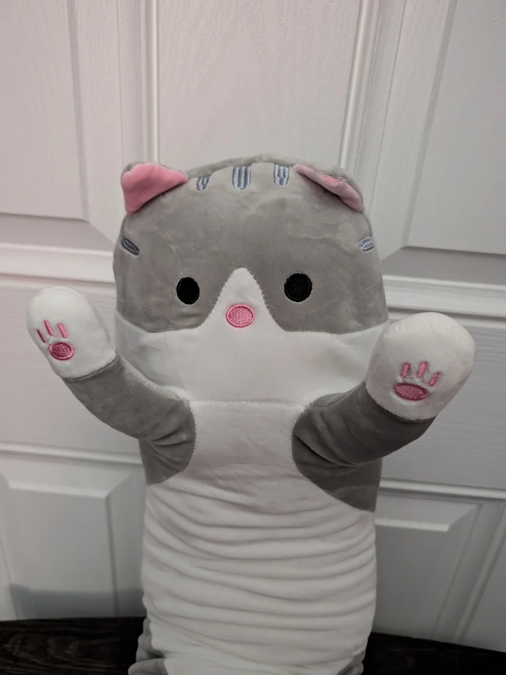 Plush Cat Body Pillow
